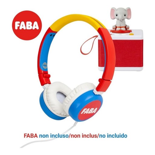 Cascos Auriculares Headphones Wd Red - Faba [1]