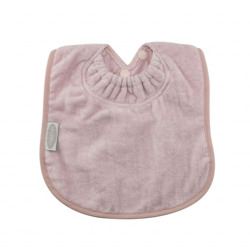 Babero Silly Billyz 100% Algodón - Repelente al Agua , color rosa pastel