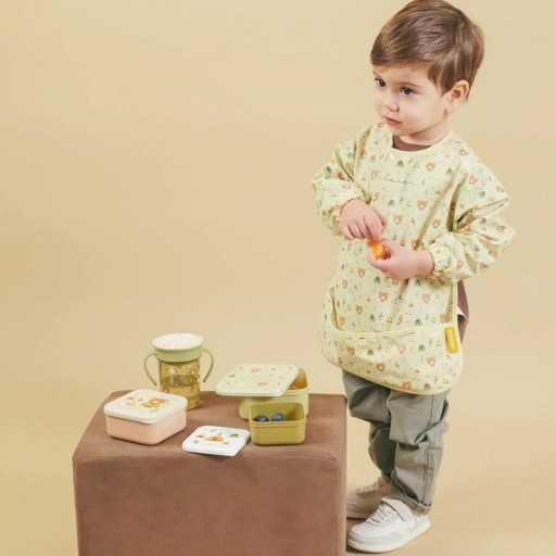 Biby Explorer de Miniland – Babero infantil de manga larga impermeable [3]