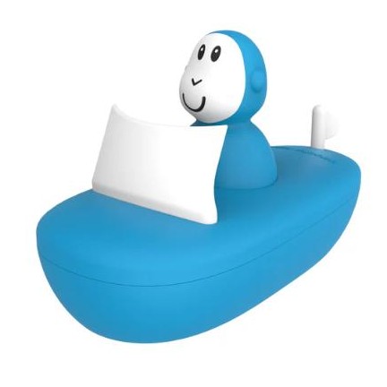 Set de Baño Matchstick Monkey "Barquito" – Color Azul