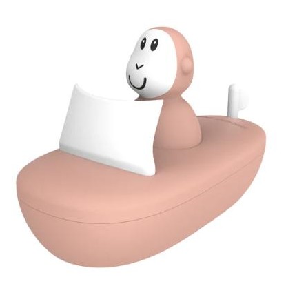 Set de Baño Matchstick Monkey "Barquito" – Color Rosa