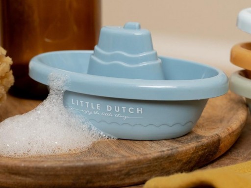 Barcos de baño apilables – Azul Little Dutch [1]