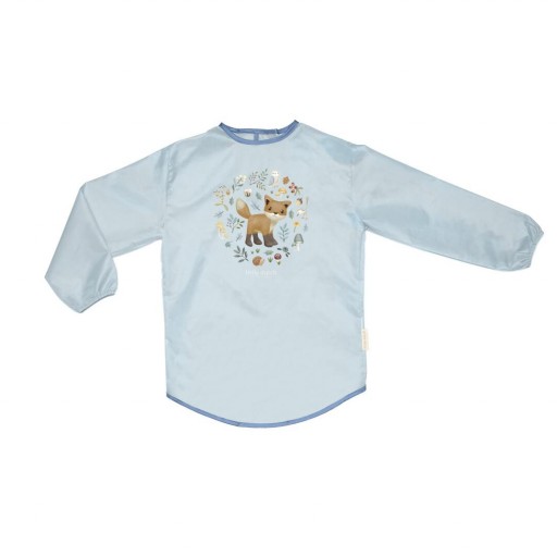 ​Bata de arte infantil azul Forest Friends - Little Dutch