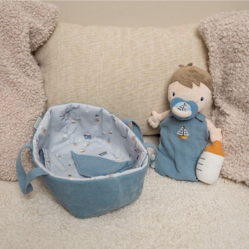 ​Muñeco Bebé Jim con Canastilla – Little Dutch [2]