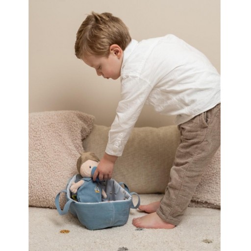 ​Muñeco Bebé Jim con Canastilla – Little Dutch [3]