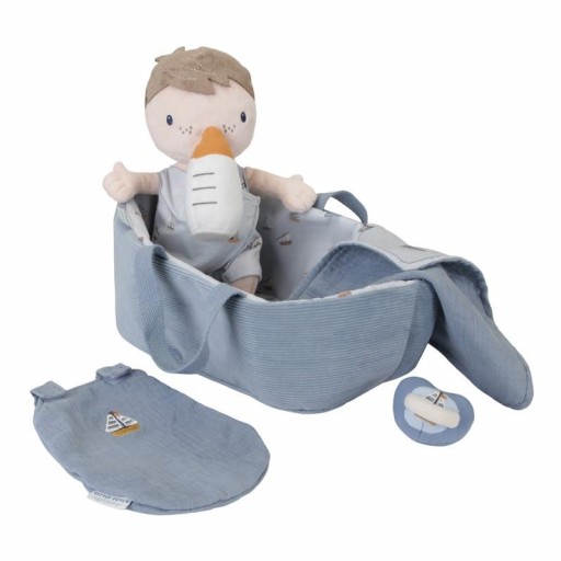 ​Muñeco Bebé Jim con Canastilla – Little Dutch [1]