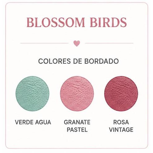 Mochila Saco Impermeable mod. Blossom Birds Personalizable - Tutete [4]