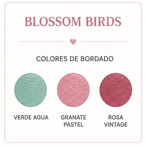 Babero Impermeable mod. Blossom Birds - Tutete [4]