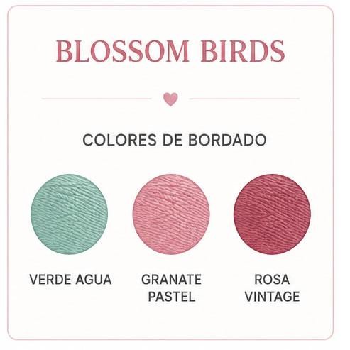 Mochila Infantil Bloosom Birds Personalizable - Tutete [7]