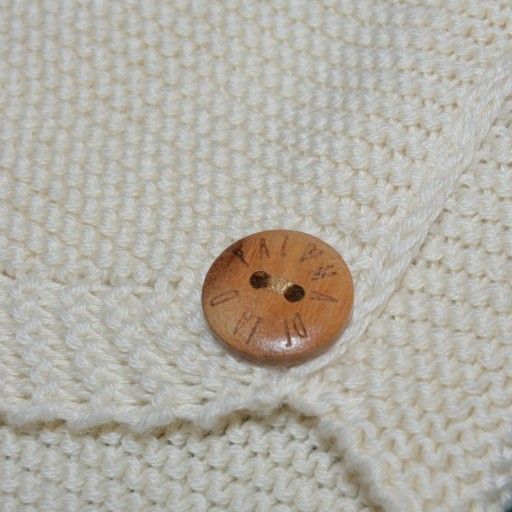 Braguita cubrepañal de punto bebé algodón orgánico – Paloma de la O [1]