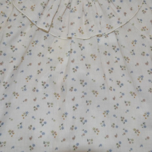 ​Conjunto bebé estampado flores con cuello volante – Paloma de la O [1]