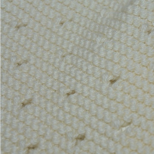 Polaina de punto bebé calada algodón orgánico – Paloma de la O [1]