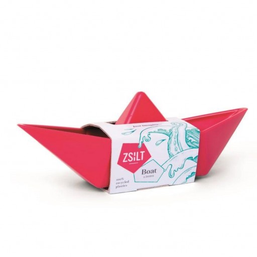 Barco rojo 100% plástico reciclado - Zsilt [1]