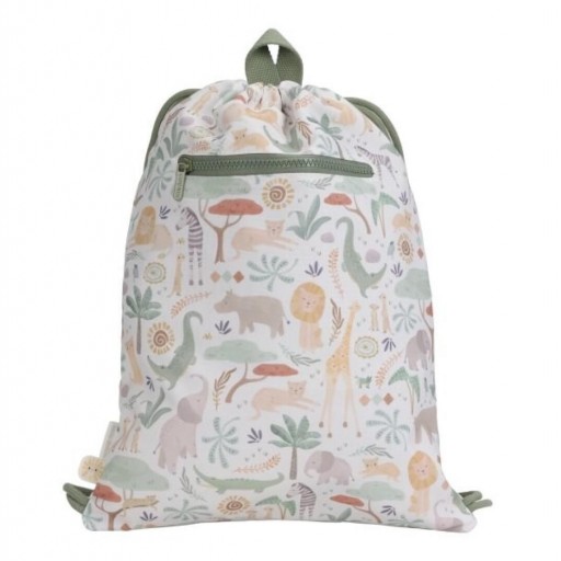 Bolsa de deporte infantil Safari Friends – Little Dutch