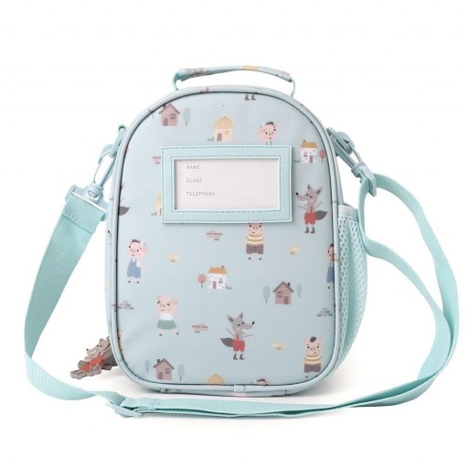 Bolsa Merienda Térmica 3D The Three Little Pigs Personalizable - Tutete [1]