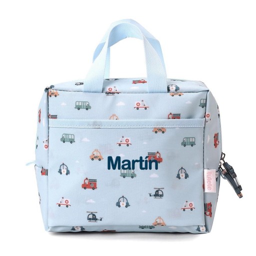 Bolsa Merienda Térmica City Cars Personalizable - Tutete [2]