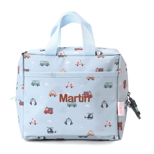 Bolsa Merienda Térmica City Cars Personalizable - Tutete [4]