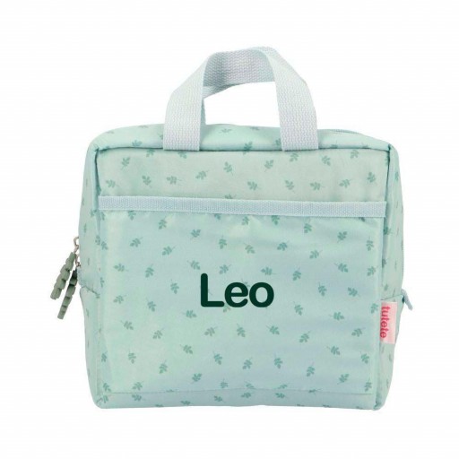 Bolsa Térmica Acolchada Leaves Sage Personalizable Tutete [3]