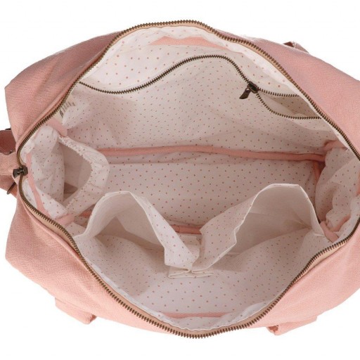 Bolso Carro Bebé Cotton Rosa Personalizable Tutete [1]