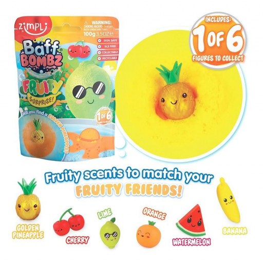 ​Bomba de Baño Surprise Frutas – Zimpli Kids [1]
