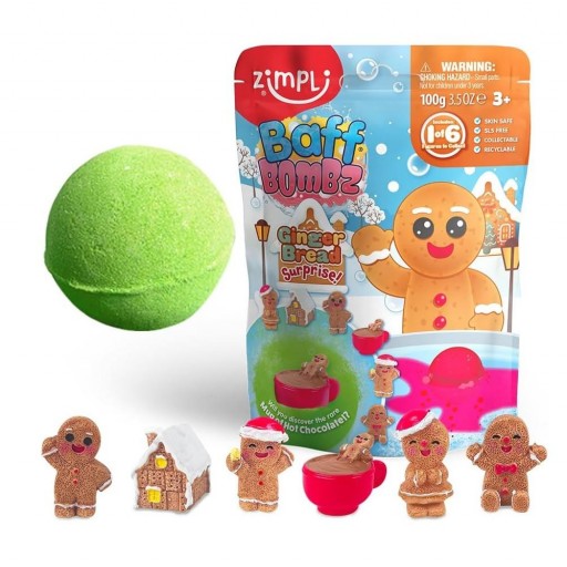 Bomba de Baño Surprise Gingerbread – Zimpli Kids