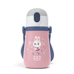 Botella térmica infantil en acero con pajita, Bunny [1]