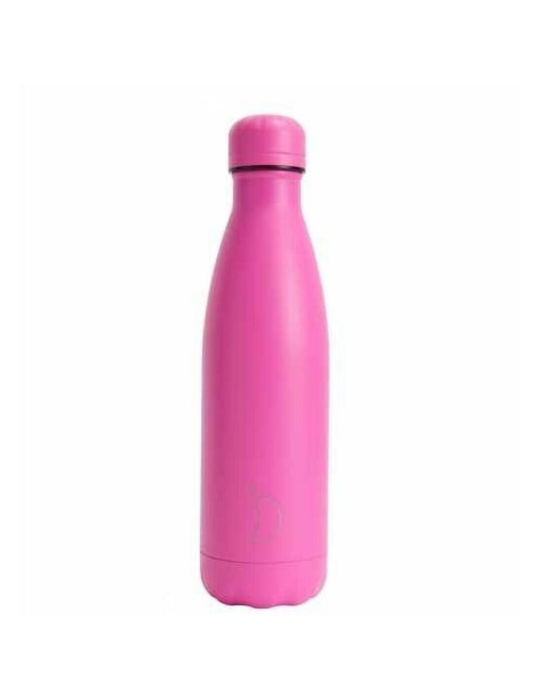 Botella Chilly´s Inox mod. Fluor Pink 500 ml.