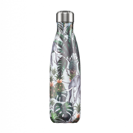 Botella Chilly´s Inox mod.  Tropical Elefante 500 ml.