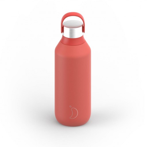 Botella Chilly´s serie 2 color rojo 500 ml.