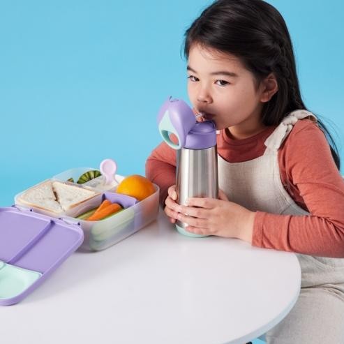 ​Botella térmica con pajita 500 ml B.Box – Lilac Pop [4]