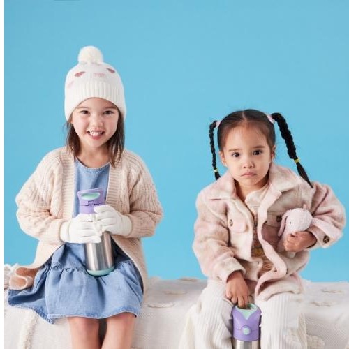 ​Botella térmica con pajita 500 ml B.Box – Lilac Pop [5]