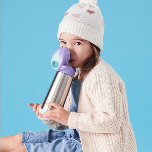 ​Botella térmica con pajita 500 ml B.Box – Lilac Pop [6]