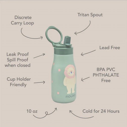 Botella Térmica Lucie Milo The Dog 300ml Noüka [3]