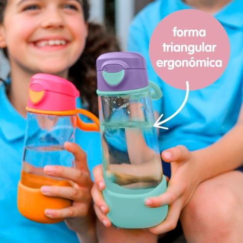 ​Botella Tritán con boquilla y asa 450 ml B.Box – Blush Crush [5]