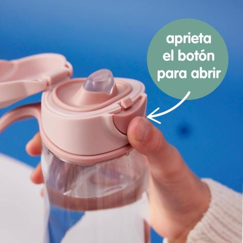 Botella de Tritán con Pajita 600 ml Lilac Pop b.box [5]
