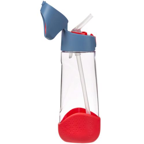 Botella de Tritán con Pajita 600 mlBlue Blaze - B.Bbox