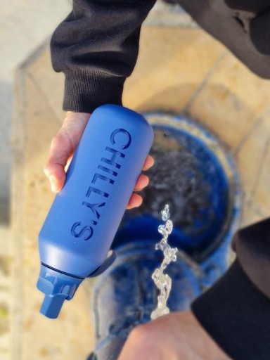 Chilly's Sport Bottle Series 2 Flip Azul Whale 500ml [2]