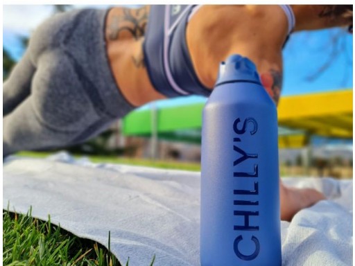 Chilly's Sport Bottle Series 2 Flip Azul Whale 500ml [4]
