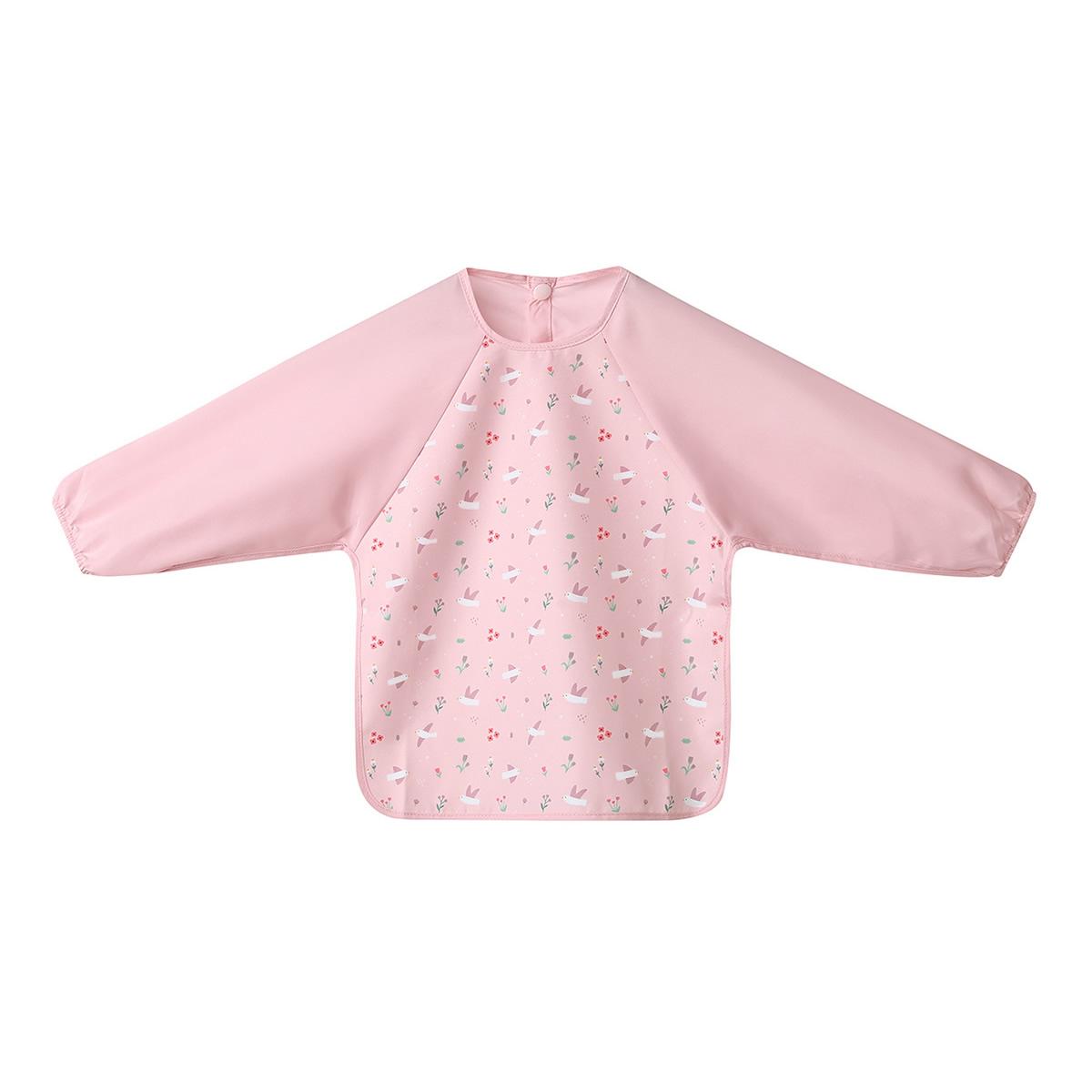 Babero con Mangas mod. Blossom Birds - Tutete