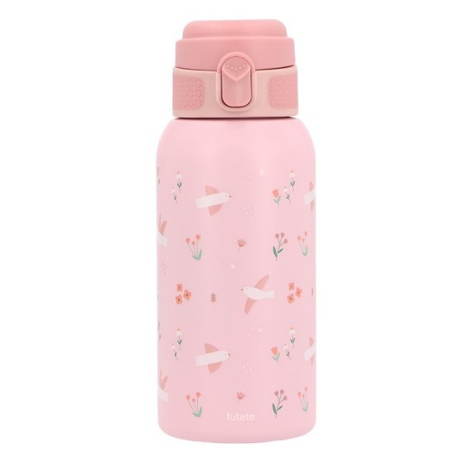 Botella térmica infantil de acero inoxidable mod. Blossom Birds - 500 ml