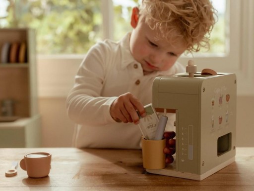 Cafetera de Madera Little Dutch FSC – Set de Café y Té [6]