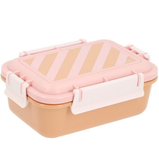 Caja Almuerzo Bento Big Stripes Pink Monnëka