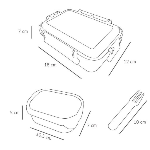 Caja Almuerzo Bento Magical Forest - Tutete [4]