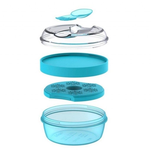 Caja Almuerzo con Tapa Refrigerante N'ice Cup Turquoise Carl Oscar [2]