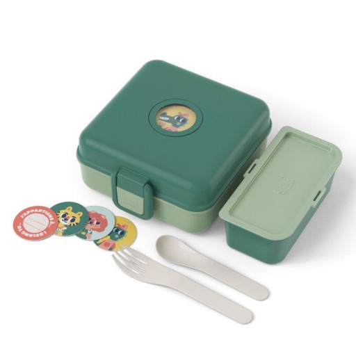 Caja de Merienda Infantil MB Snacky Monbento Green Forest [0]