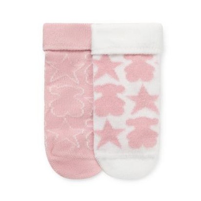 Pack 2 de pares de calcetines Baby Tous mod. SSocks Rosa [0]