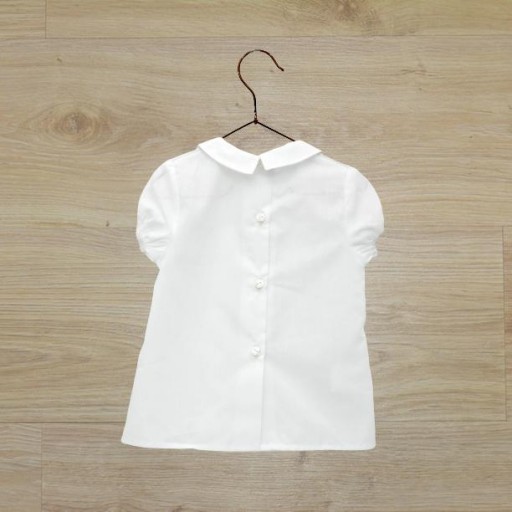 Camisa Foque batista cuello camisero color blanco [1]