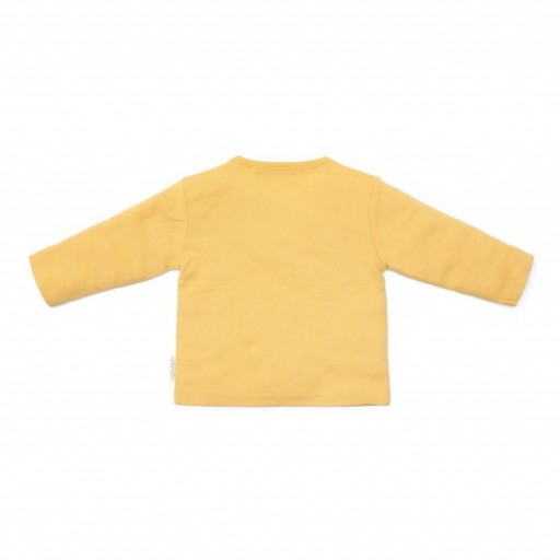 Camiseta Manga Larga Amarillo Cálido con Oveja – Little Dutch – 100% Algodón Orgánico [1]