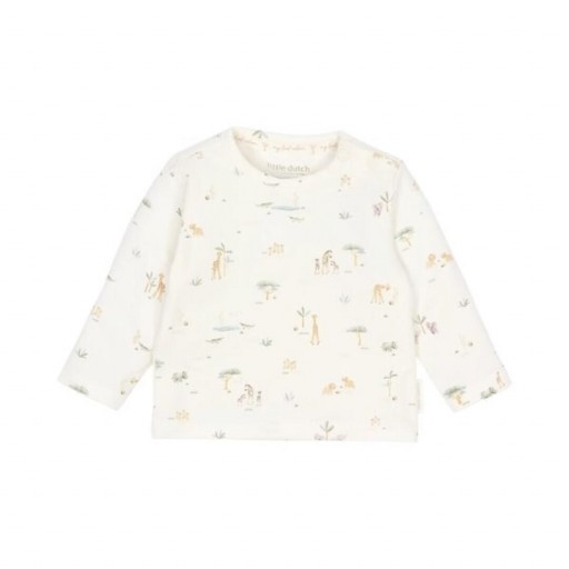 Camiseta Manga Larga Little Safari - Little Dutch