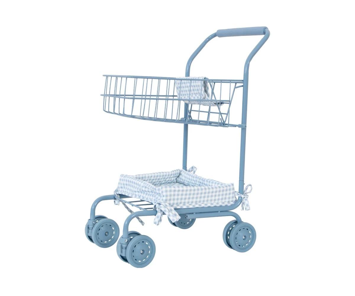 Carrito de Compra para Muñecas Vichy Blue - Monnëka